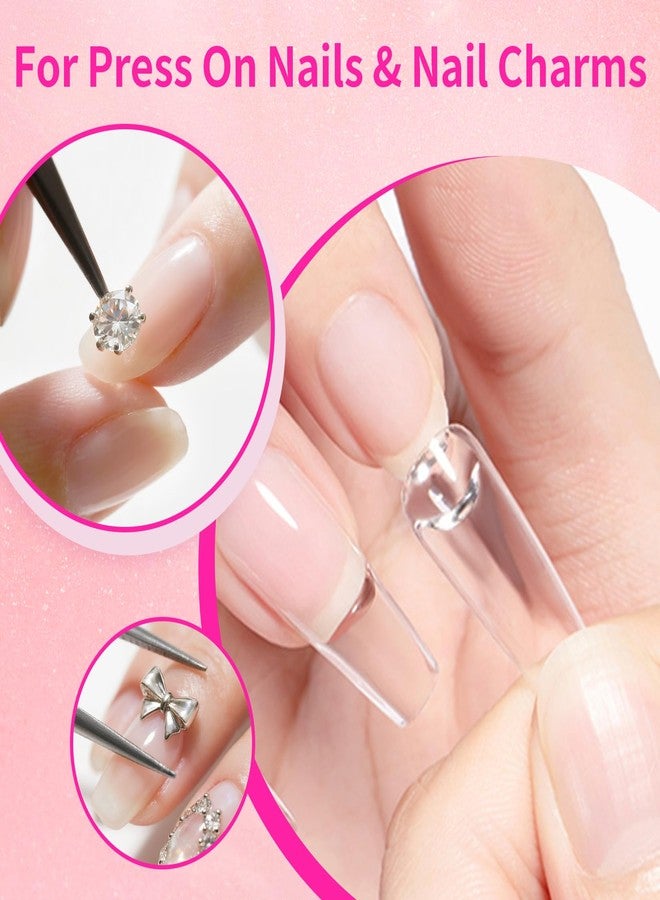 RAQEHO Nail Glue for Press Ons - 18Pcs Super Strong Nail Glue for Acrylic Nails Fast Drying pega para uñas Techs Stuff Nail Bond Adhesive for Stick Press On Nails French Tip Toe Nail Broken Repair - Image 5